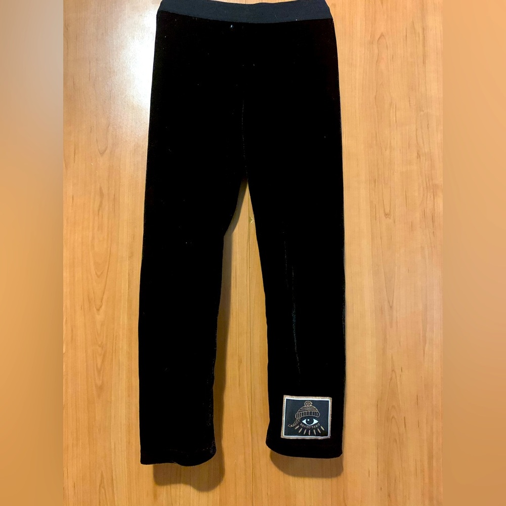 Girls velvet leggings. New with tags.